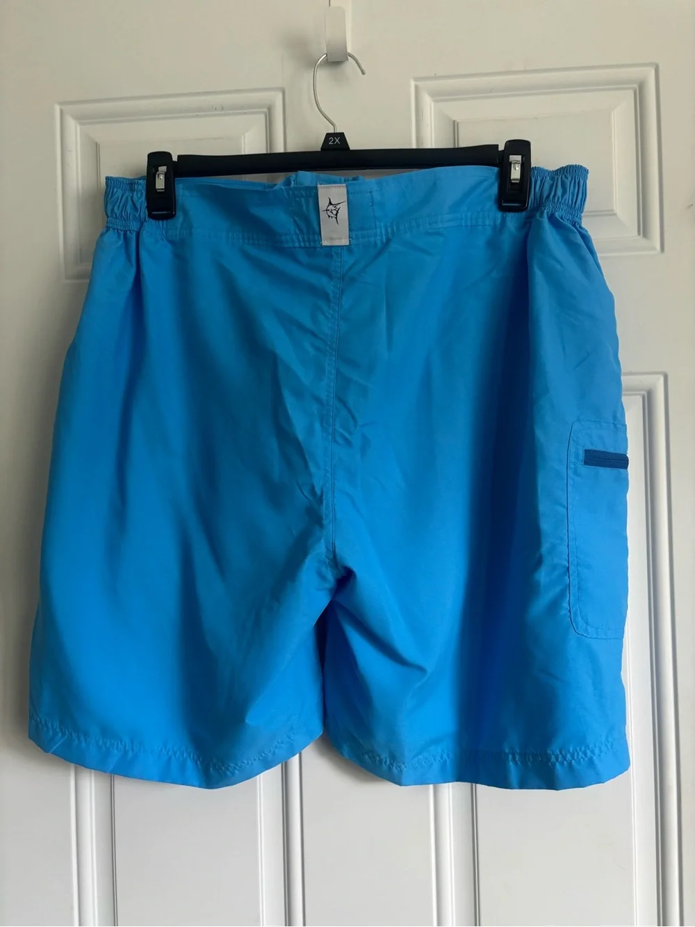 NWT White Water Gear Men's Blue Swim Trunks, Size XL
